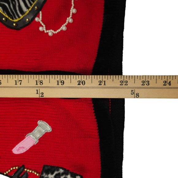 Lisa International Button Front Vest L Cat Purse Faux Fur Detachable Collar - Picture 5 of 16